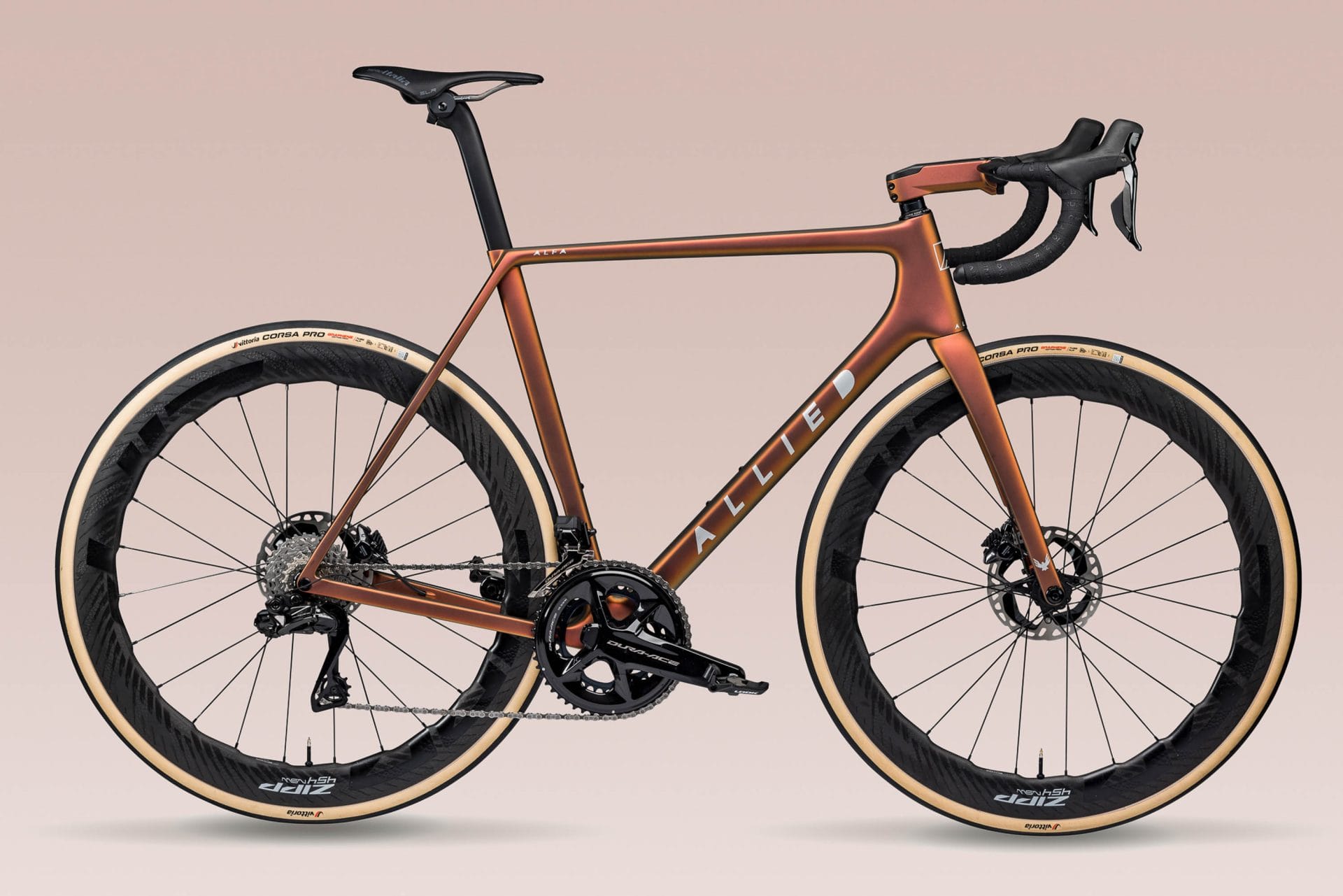 Revamped Allied Alfa road bike goes semi-aero, but still looks lovely