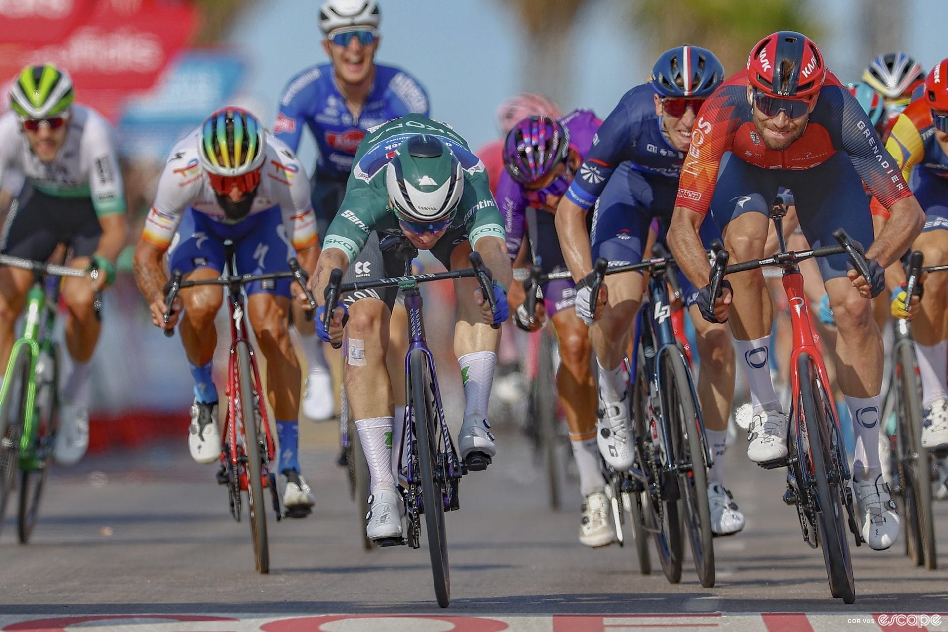 Vuelta a España stage 5 report: Groves doubles up ahead of a surprising Ganna