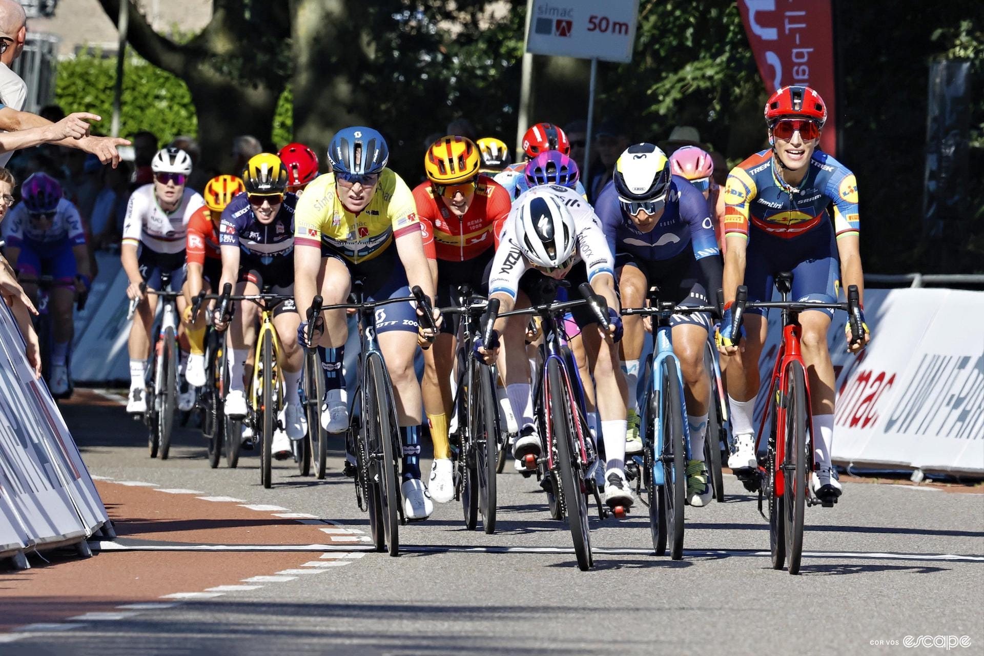 Simac Ladies Tour stage 1 report: Elisa Balsamo steals victory from Wiebes