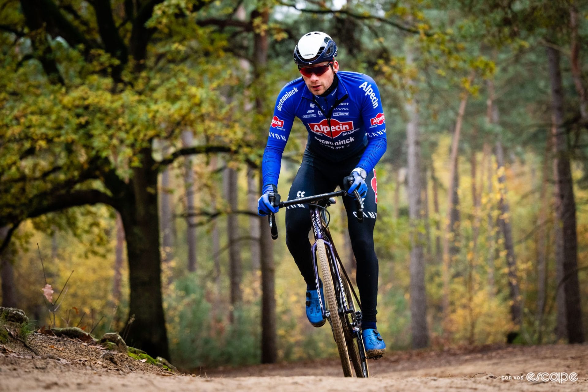 There is one less Van der Poel in the peloton