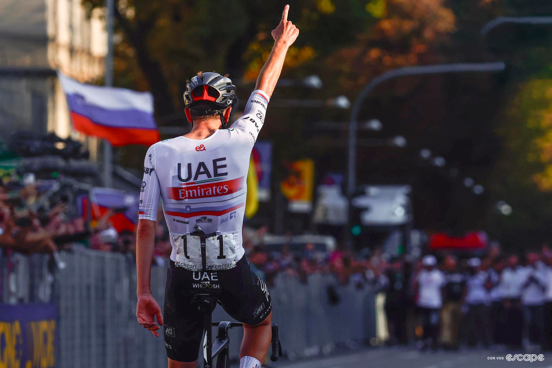 Pogačar takes third consecutive Il Lombardia title after 30 kilometres solo