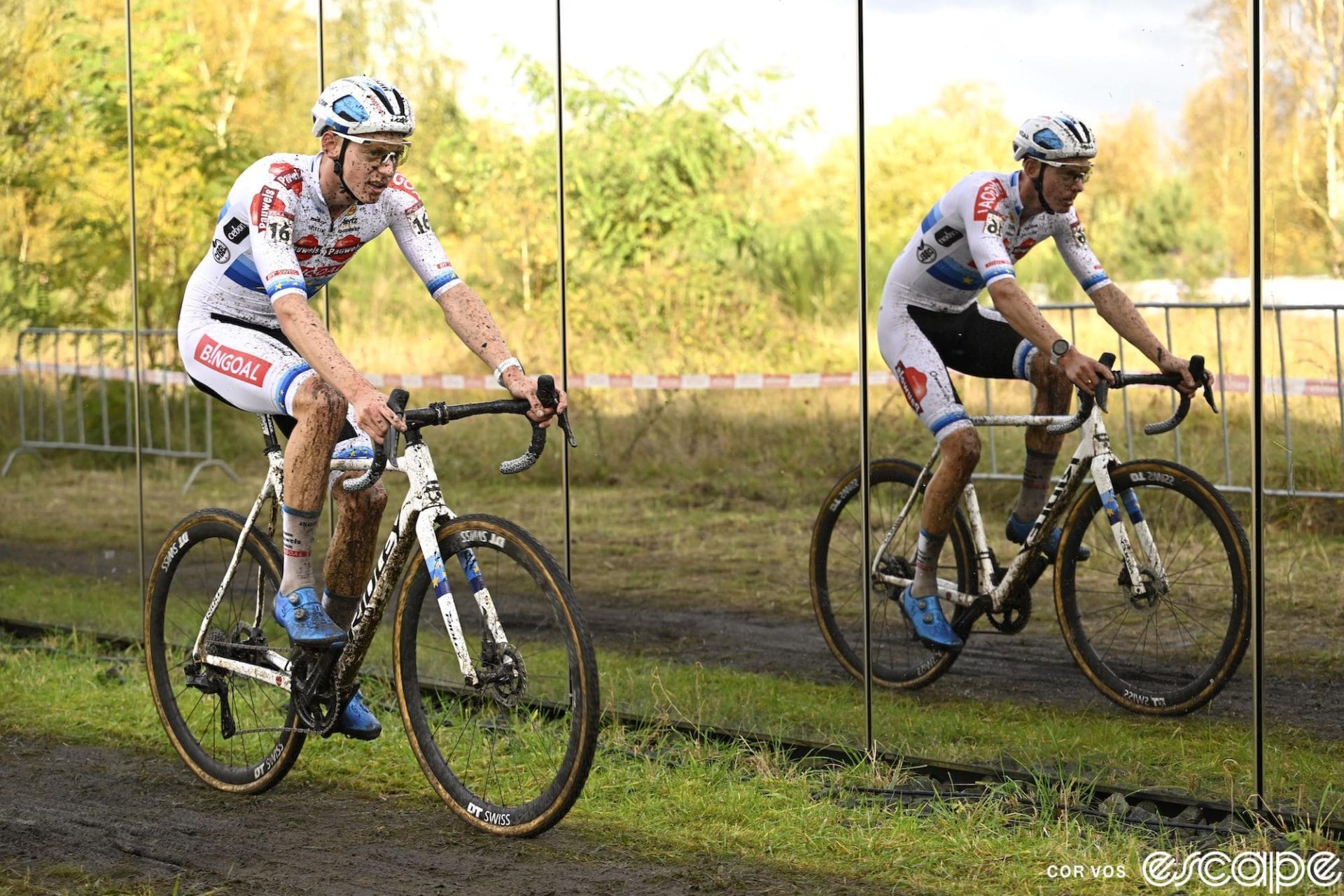 Cyclocross gallery: Mirror images at Maasmechelen