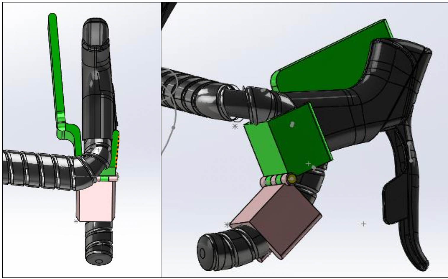 The UCI is banning angled-in brake levers in 2024