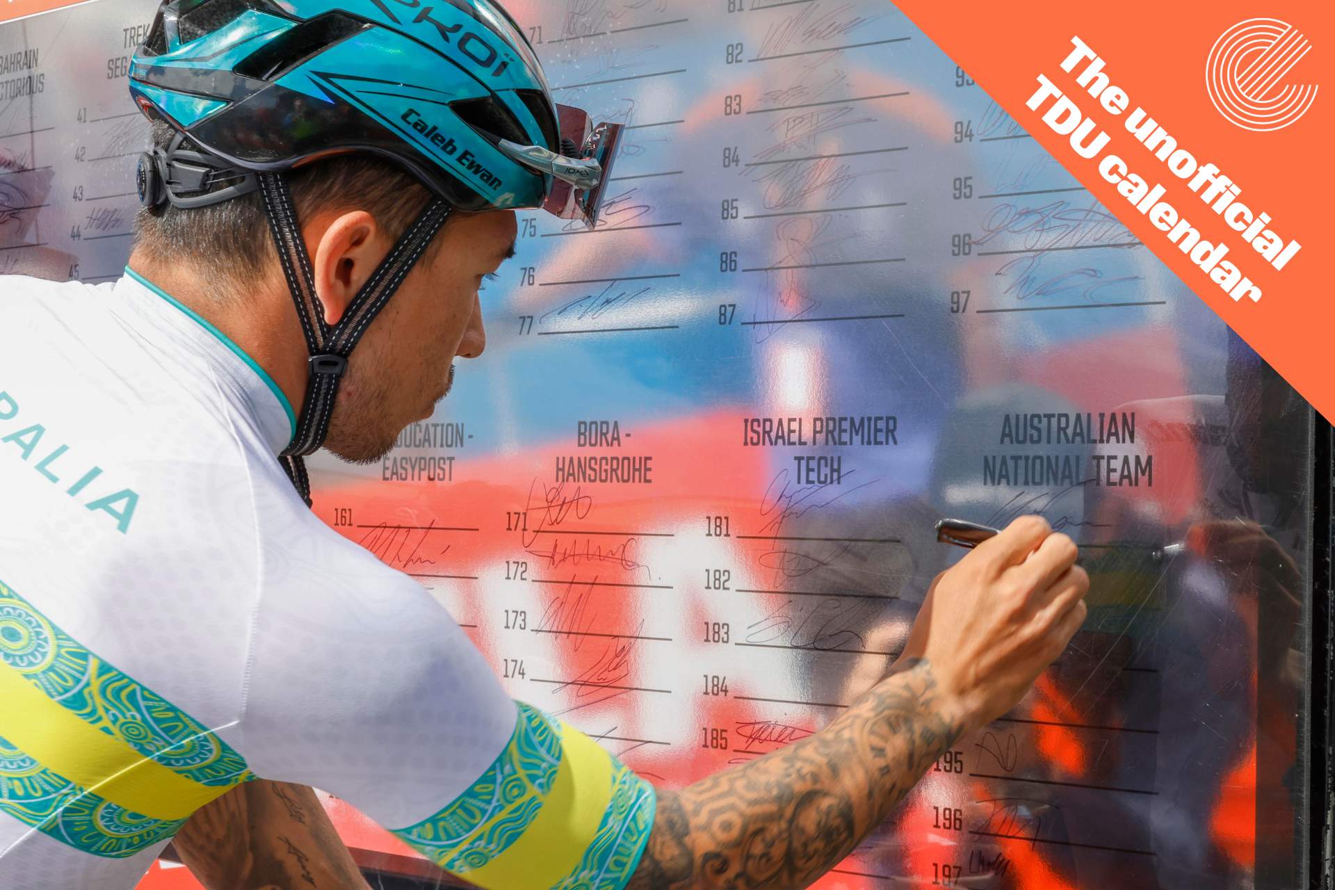 The unofficial TDU calendar: Wednesday, January 17