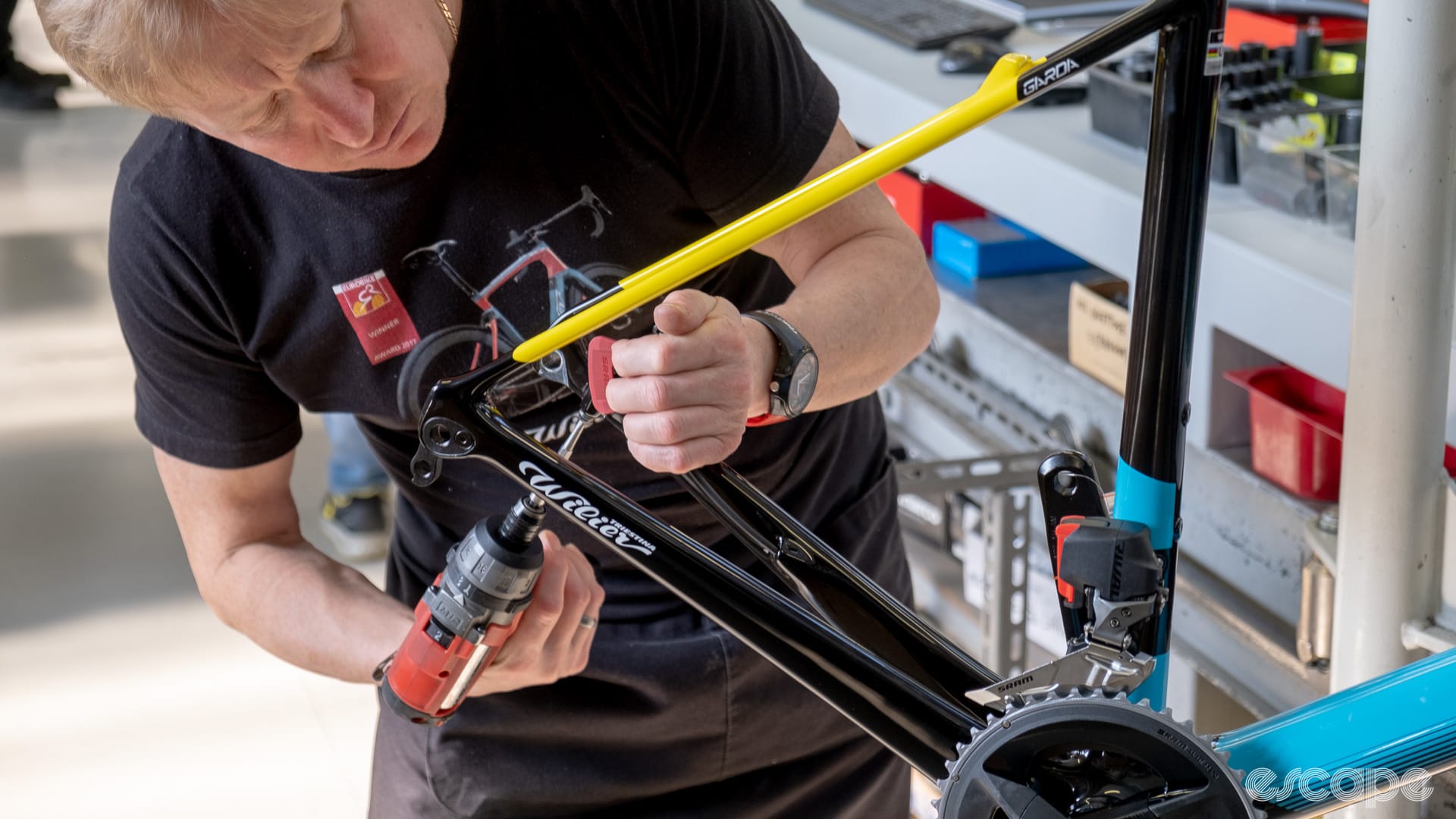 Gallery: How Wilier's assembly line cranks out 50 bikes a day