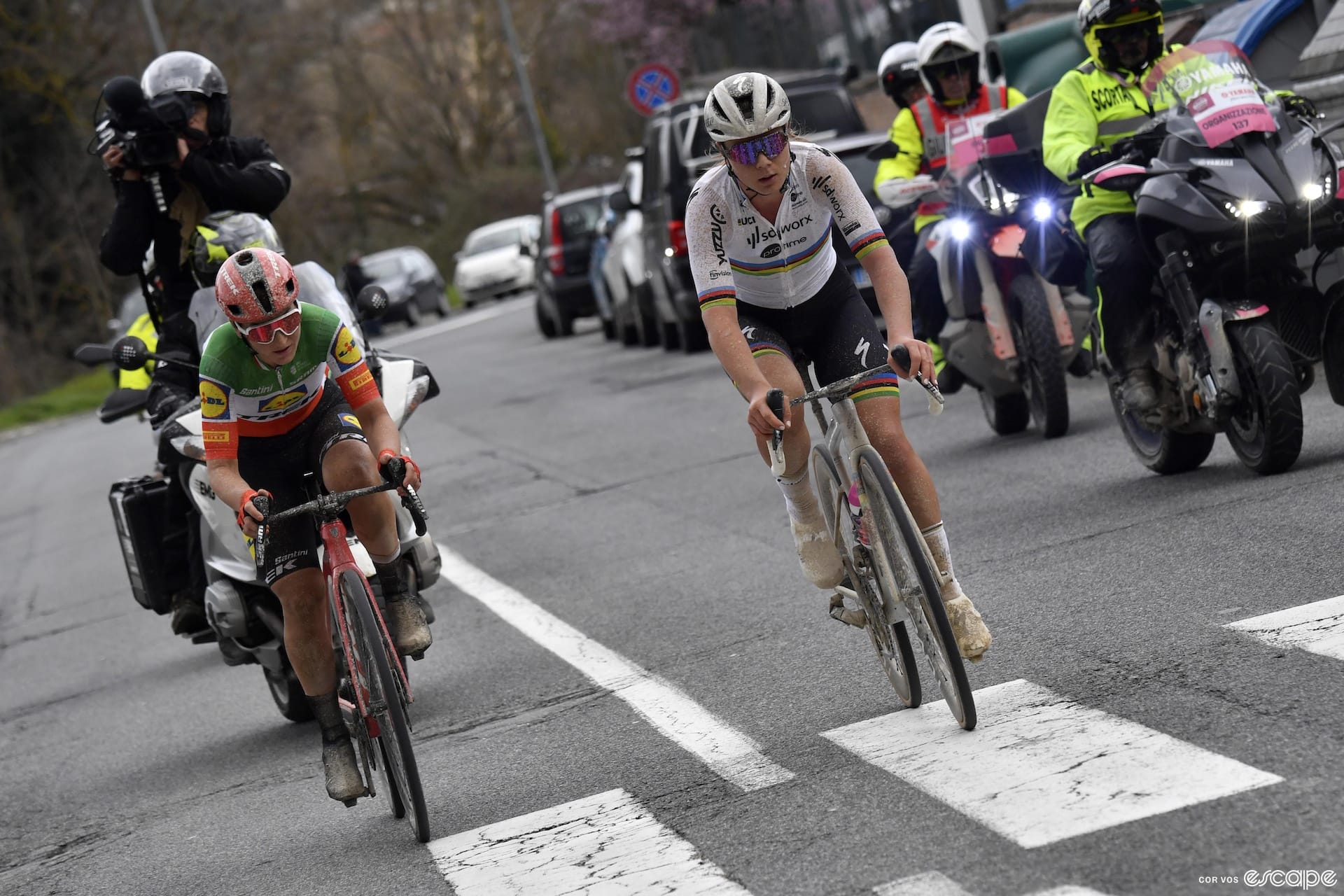 Elisa Longo Borghini rode the perfect race at Strade Bianche