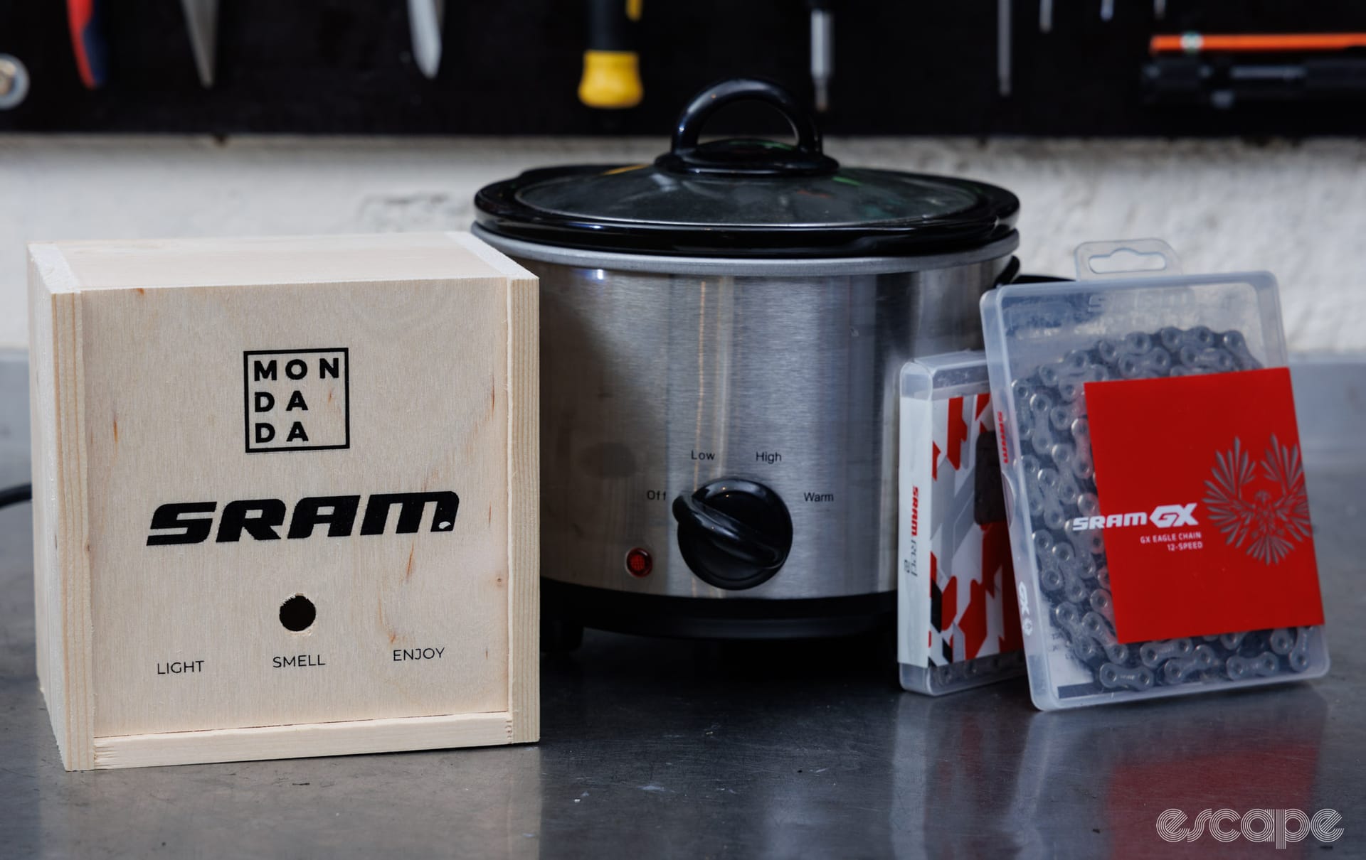 SRAM and Mon Dada partner in premium chain wax