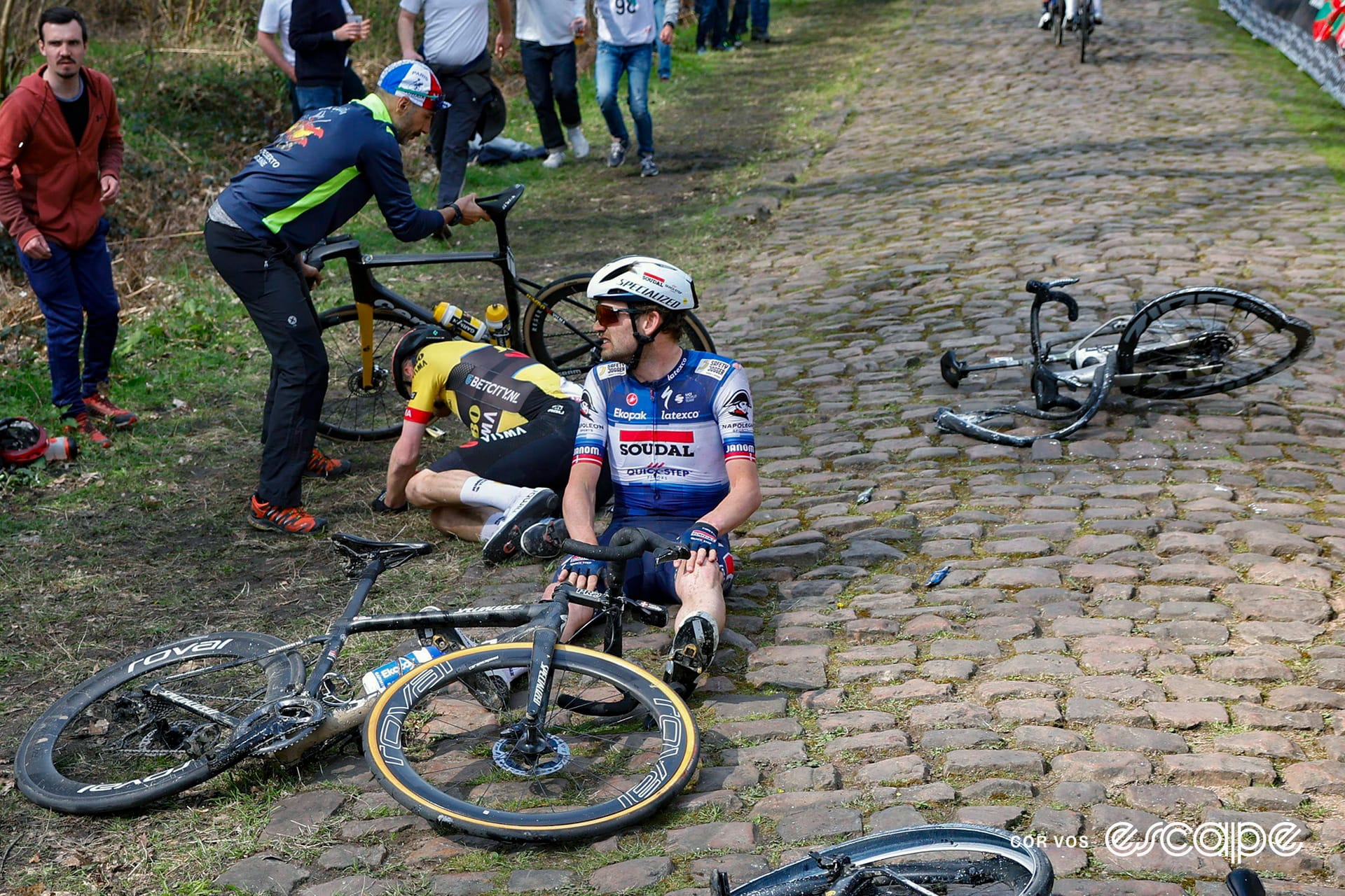 The Arenberg chicane will end Roubaix for many