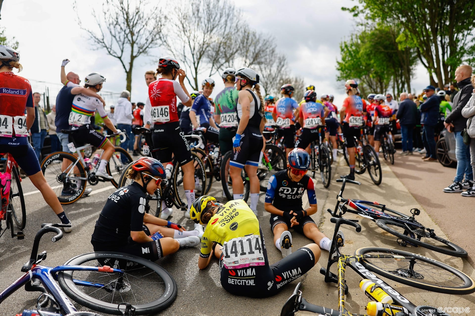 Trying to make sense of the women's Amstel Gold Race