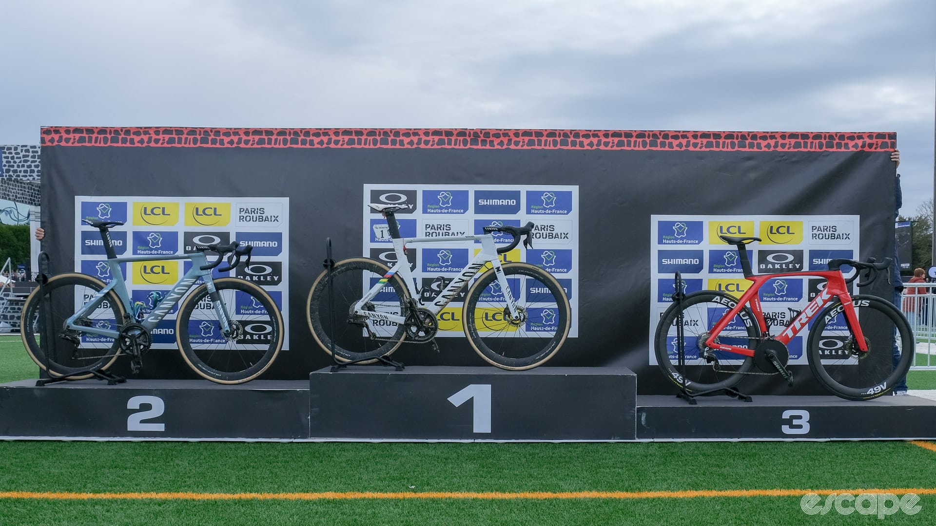 Gallery: The bikes of the Paris-Roubaix podiums