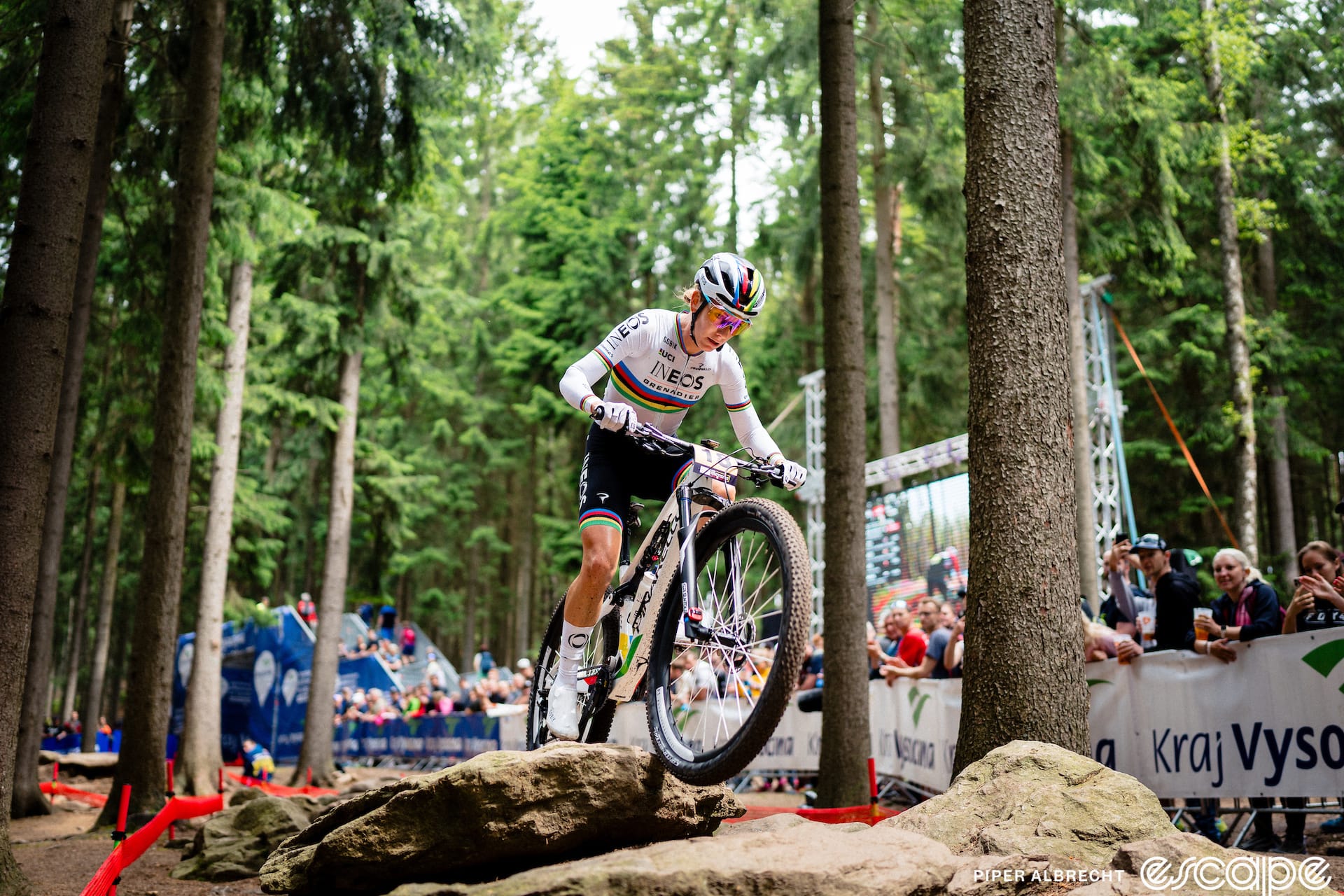 Pauline Ferrand-Prévot rides to dominant victory in Nové Město World Cup XCO 