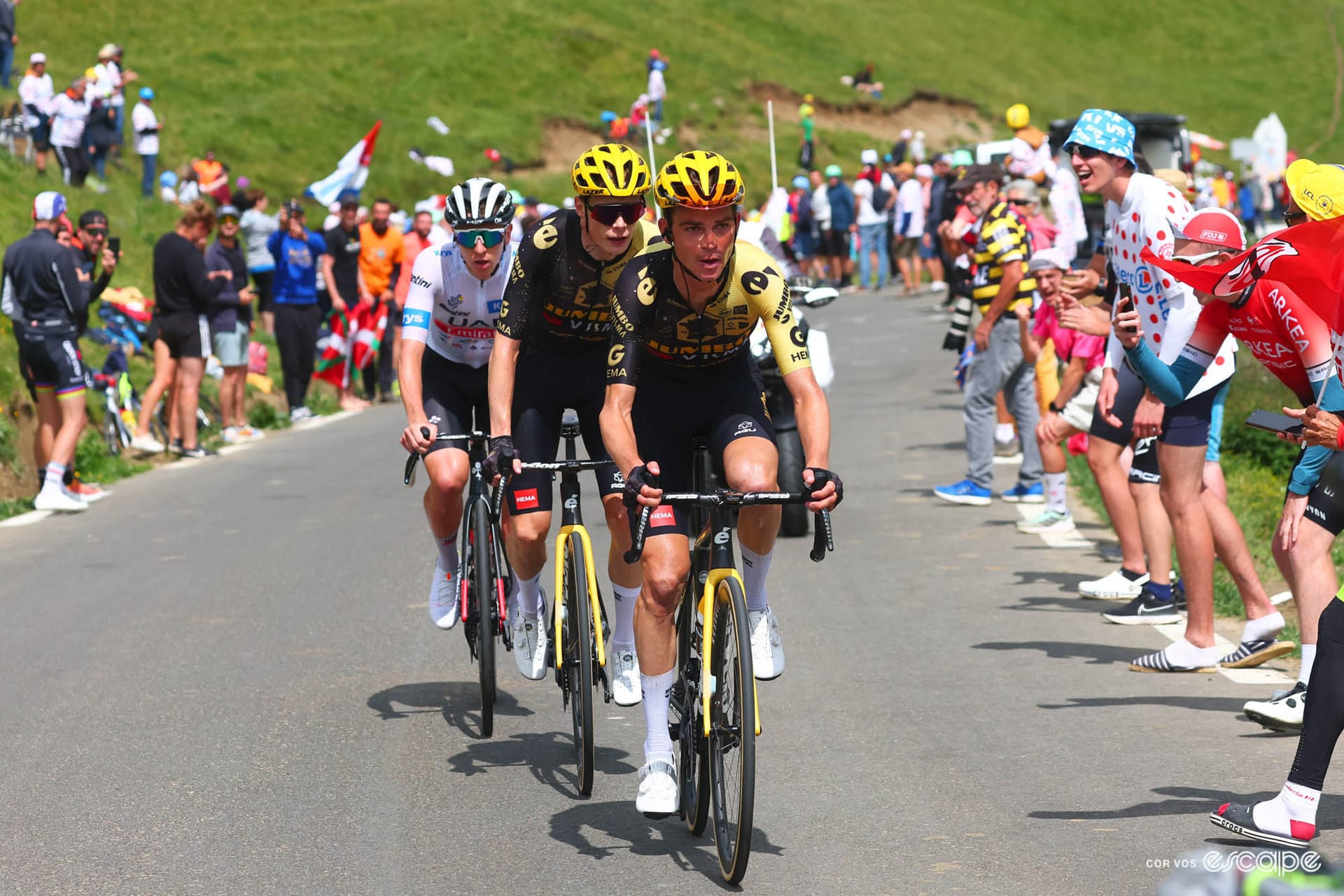 Sepp Kuss is out of the Tour de France