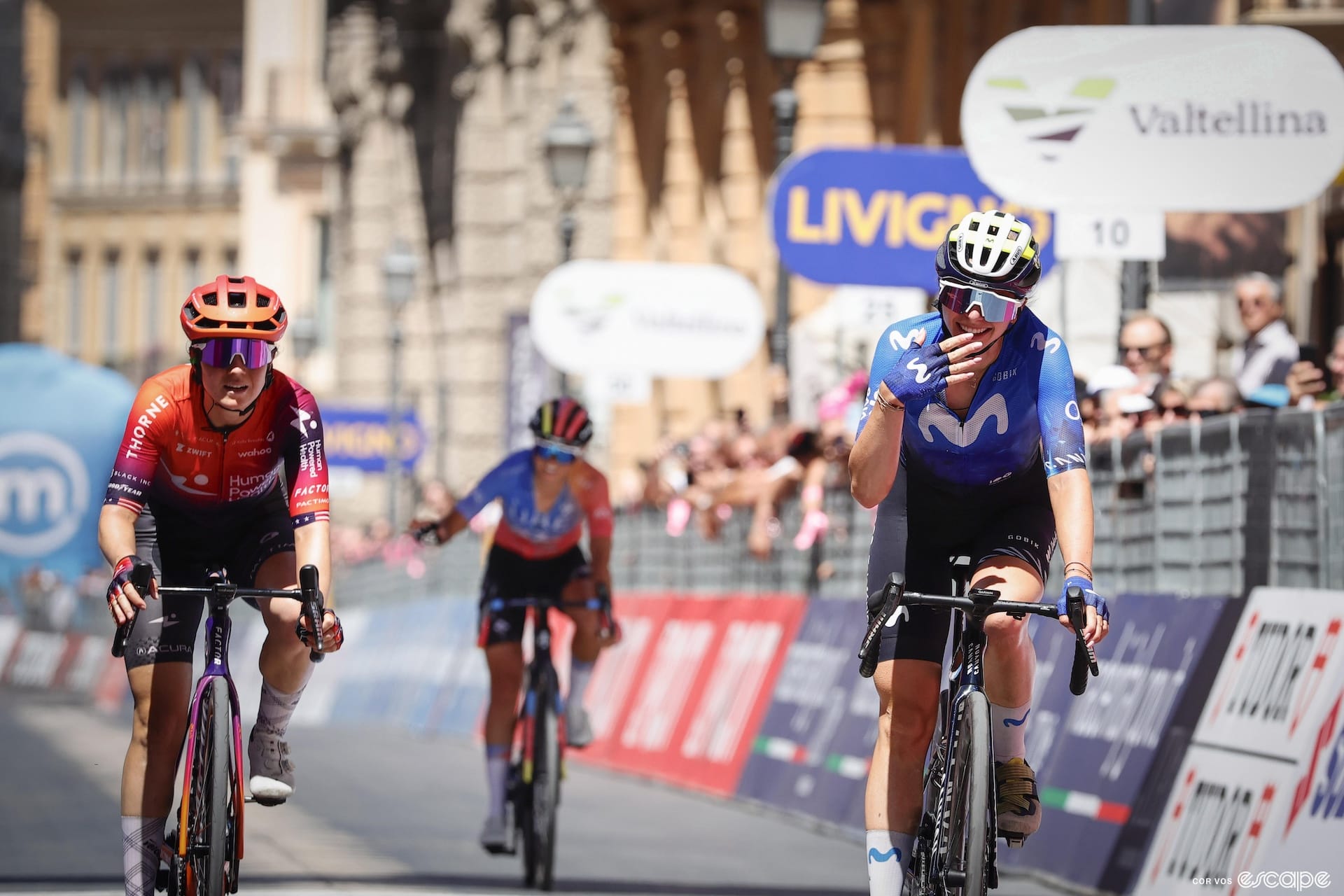 Giro Women stage 6 report: Liane Lippert wins from late-race break