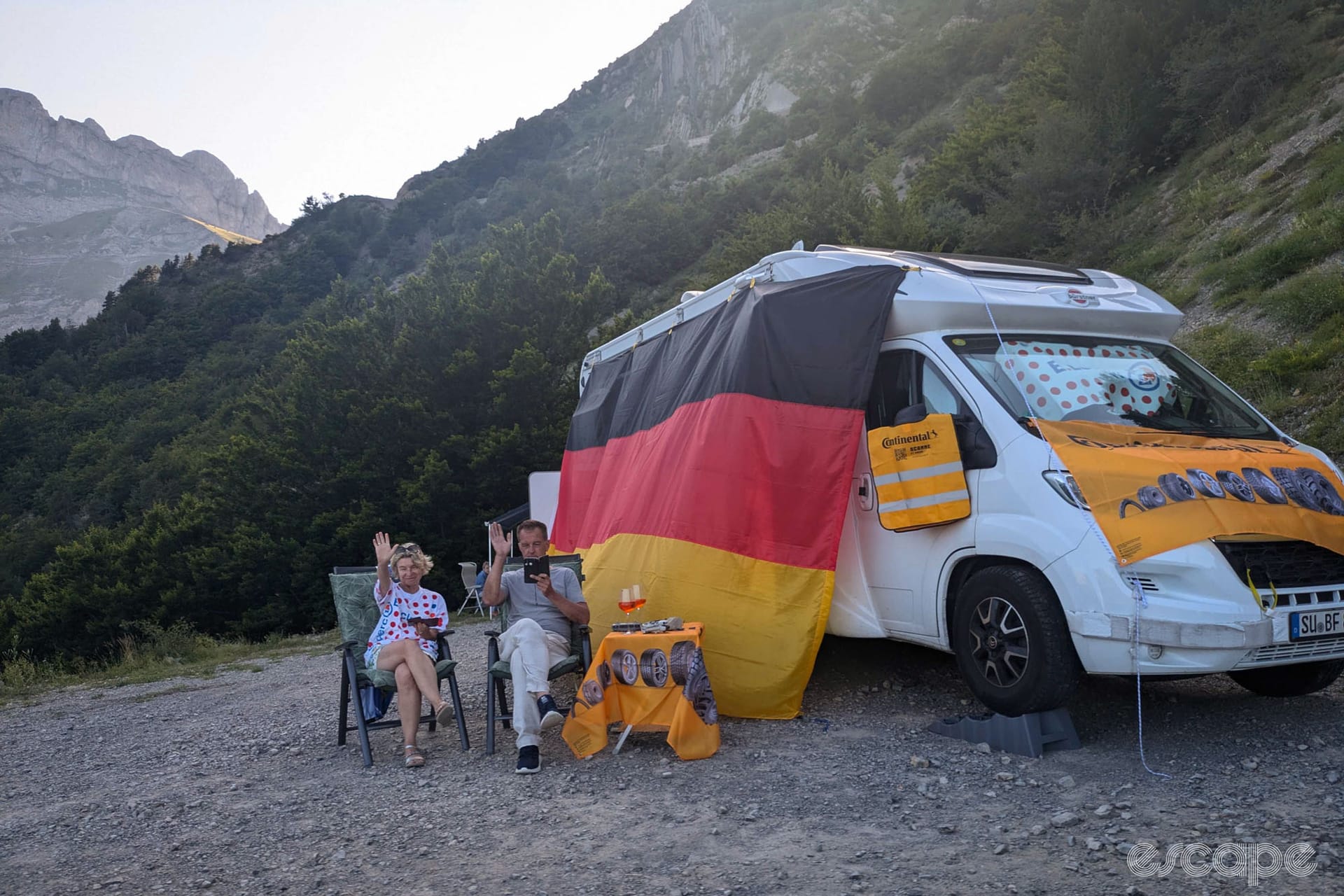 Grills and spills: The art of roadside Tour de France cooking