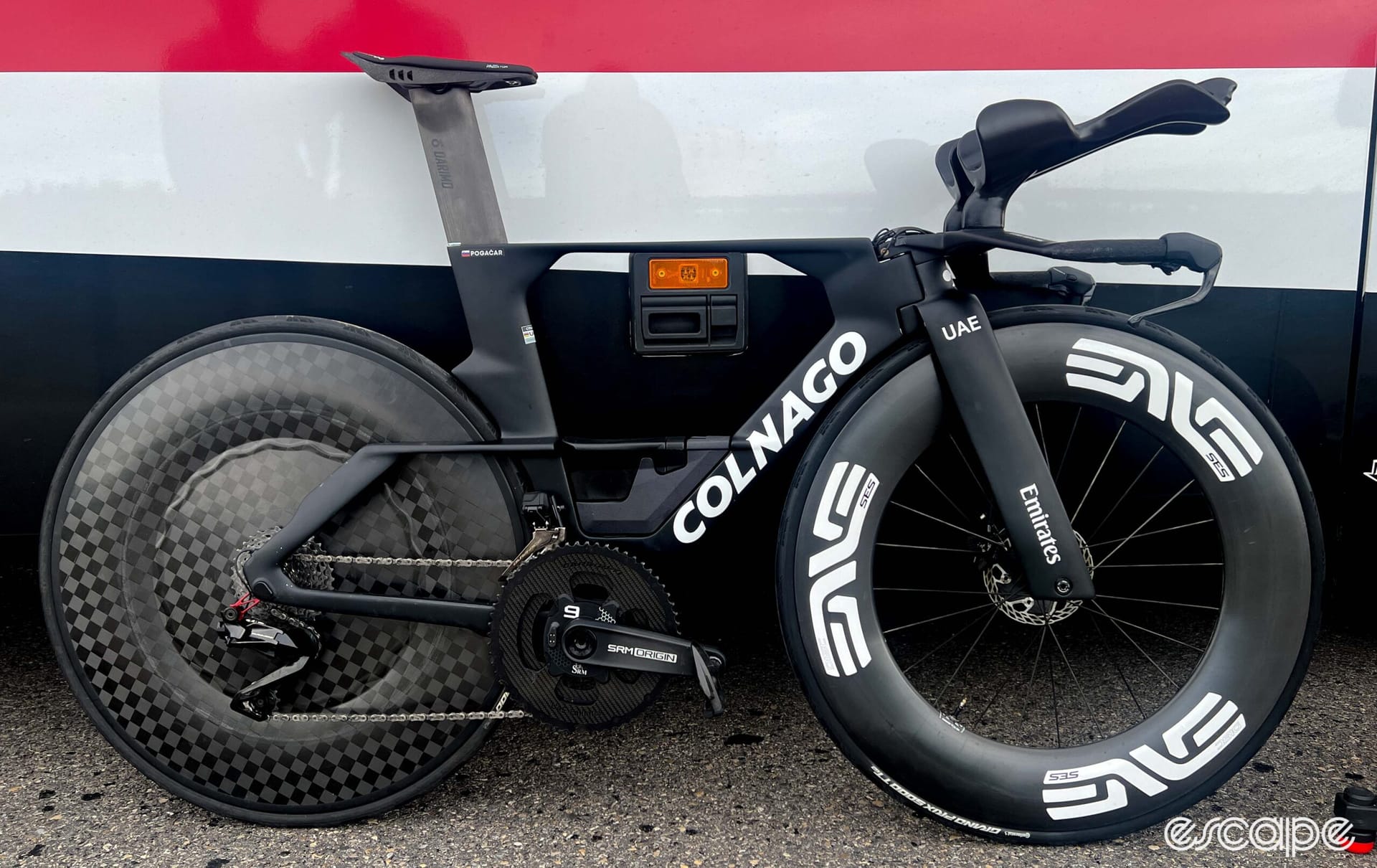 Pogačar's new 'maximal hacks' time trial bike