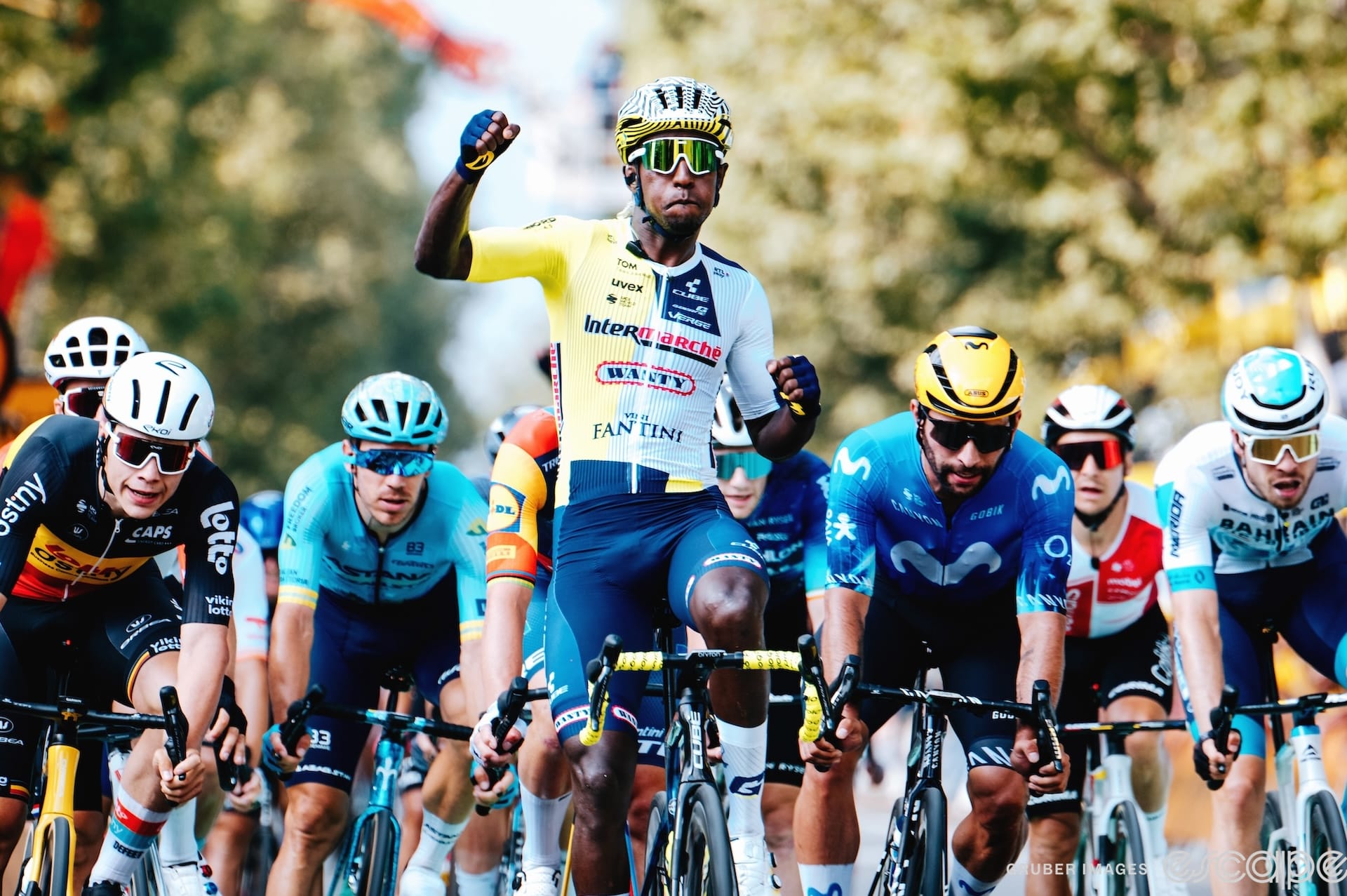 TdF stage 3 report: Girmay makes history with a furious finish