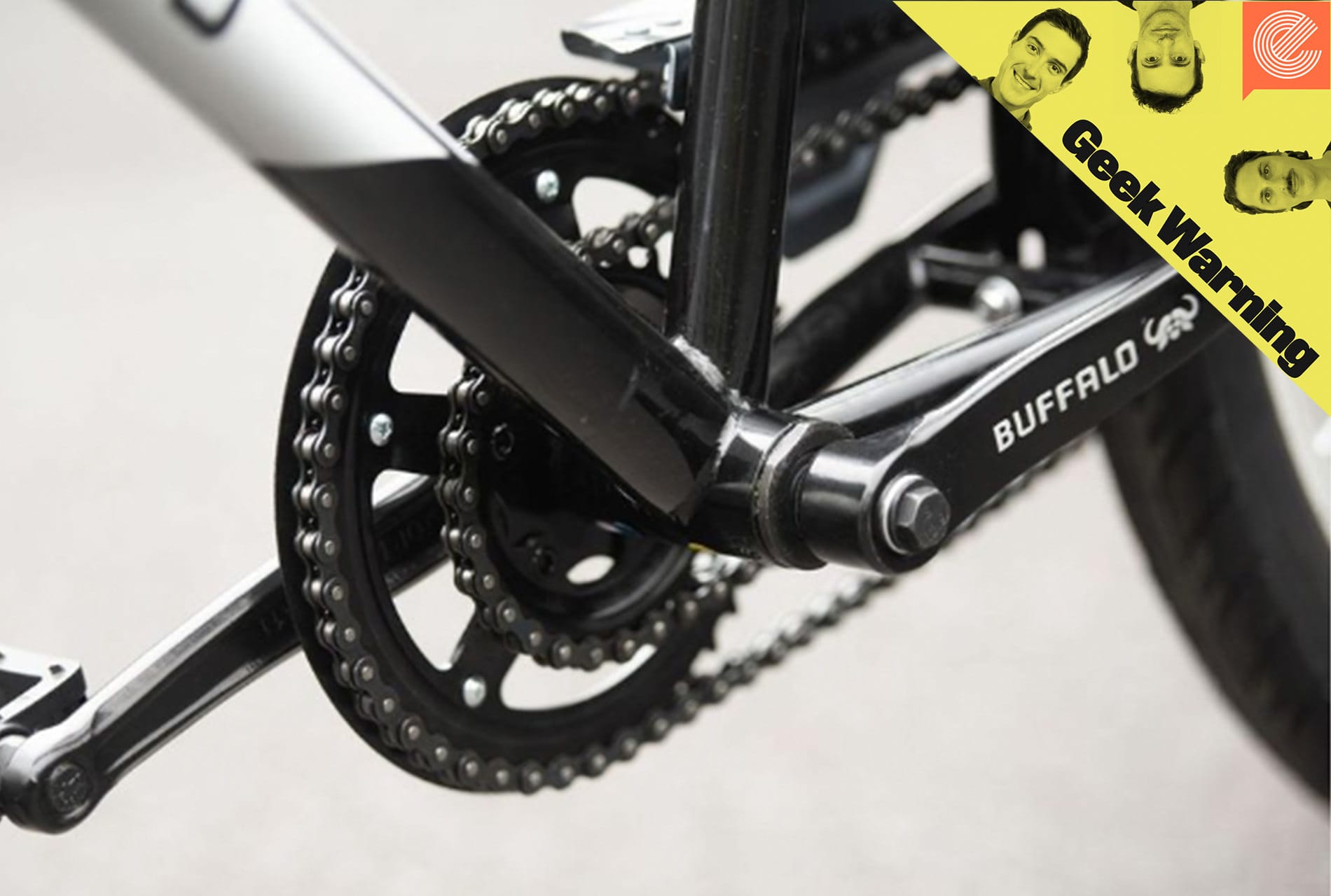 Geek Warning: Eurobike week and a two-chain bike for a great cause