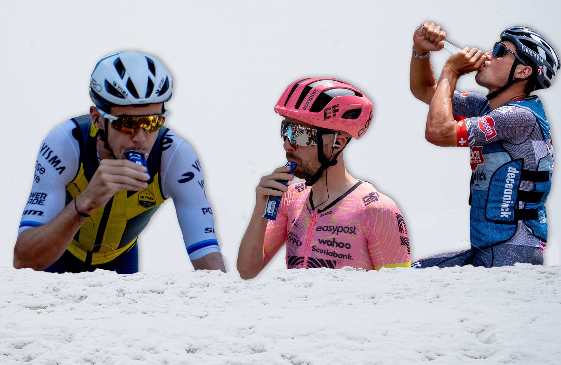 Tour de France riders are keeping cool with ice gels