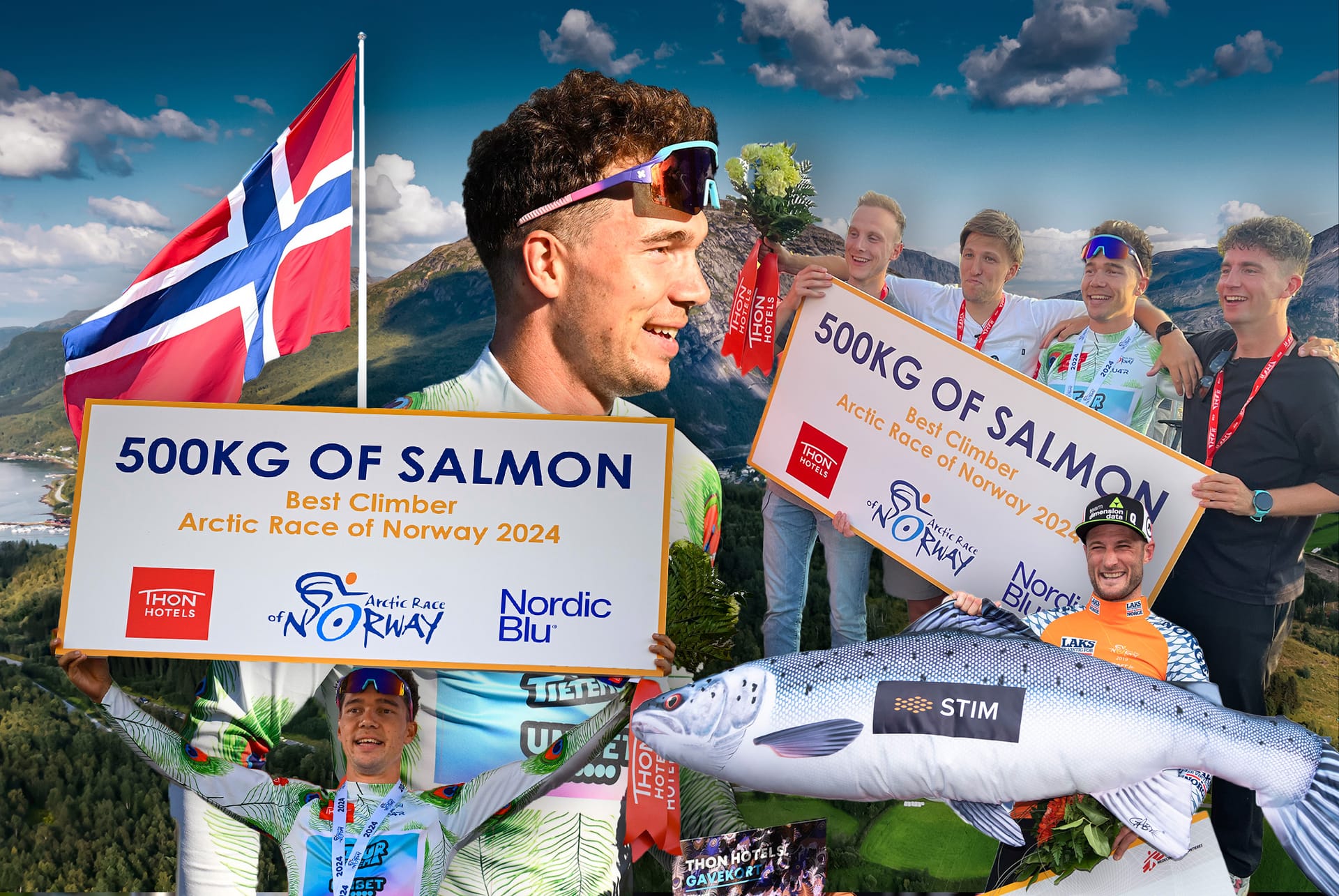 A secret salmon story at the Arctic Race ... with a twist in the tale