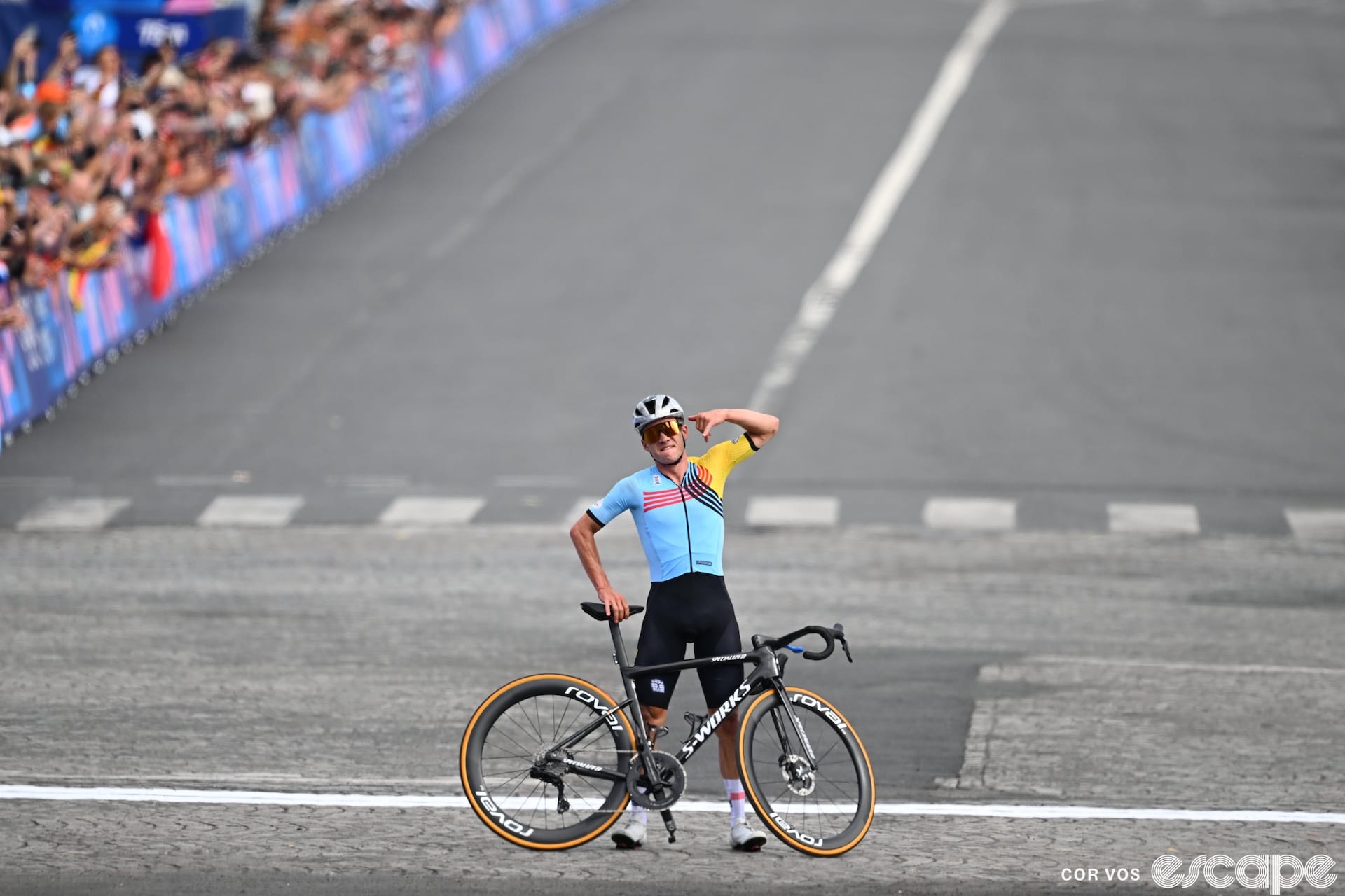 Remco Evenepoel meets the moment