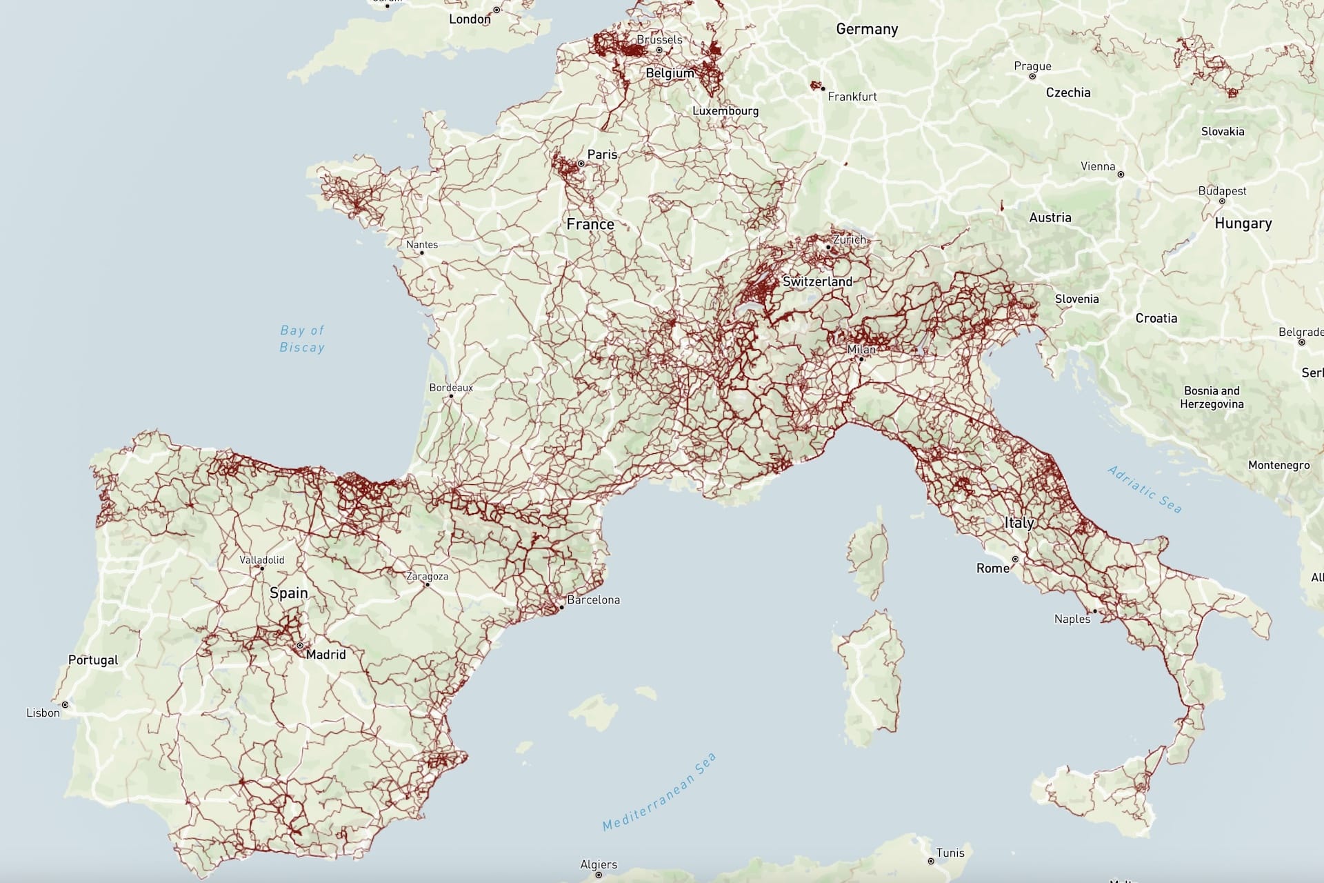 Explore cycling's WorldTour with this fascinating interactive map