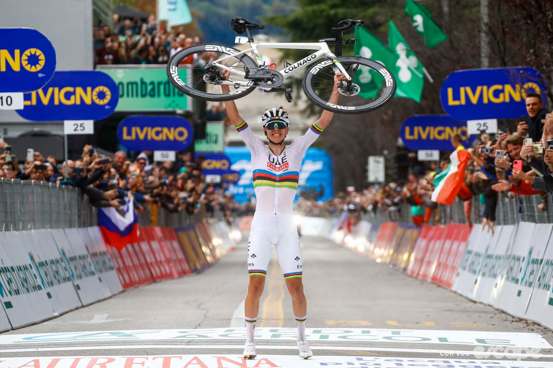 Il Lombardia report: Guess who?