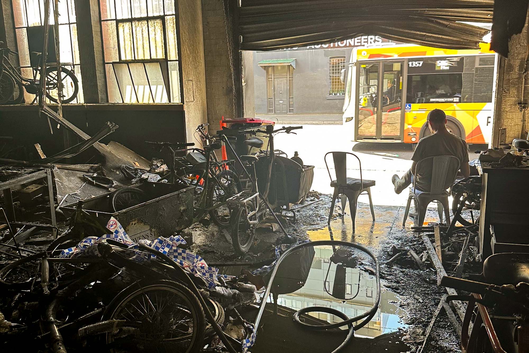 Three fires and a theft: one bike shop's week from hell