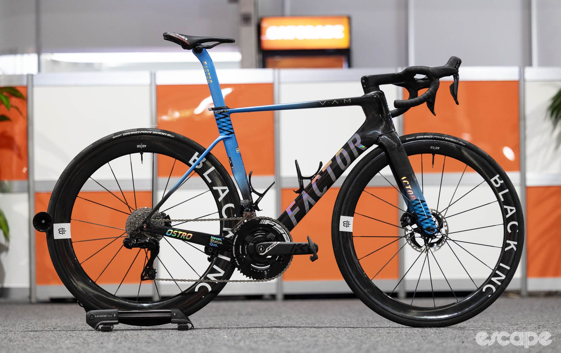 Pro bike: Defending TDU champion Stevie Williams’ Factor Ostro VAM