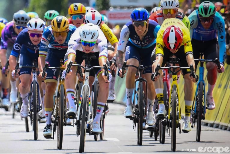 Wild new Factor aero road bike spotted at Dauphiné