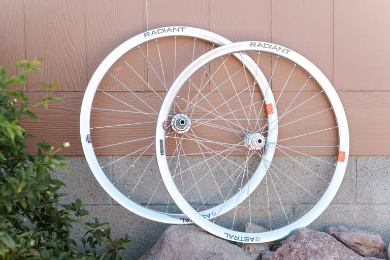 Astral offers a limited edition polished silver Radiant Disc wheelset