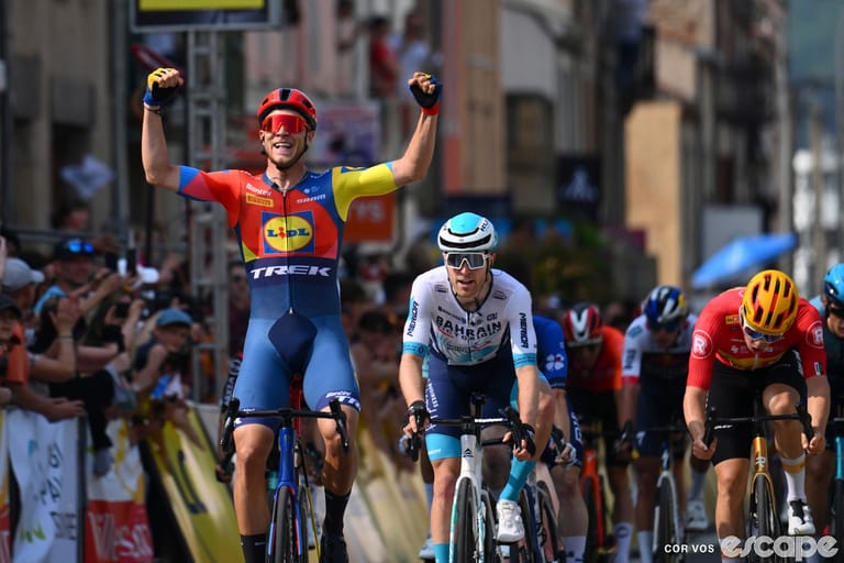 Lidl-Trek puts on a sprint clinic at the Dauphiné as Milan's Tour debut looms