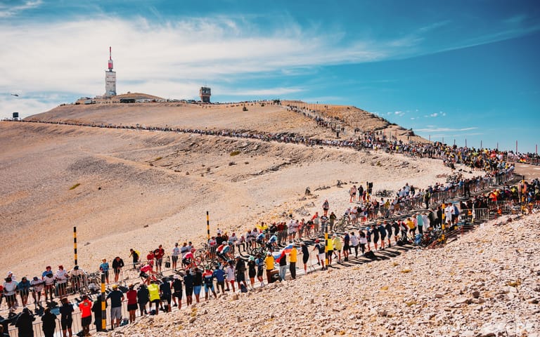 Gallery: Magical moments from the Mont Ventoux moonscape