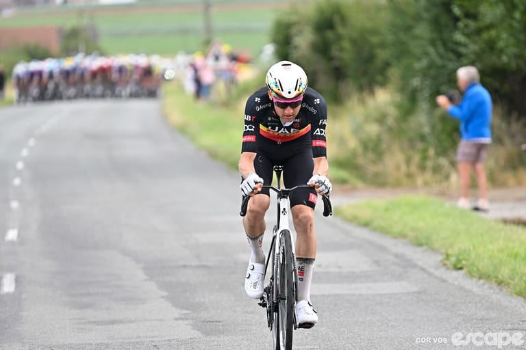 Why did Tim Wellens break away for one measly KOM point?