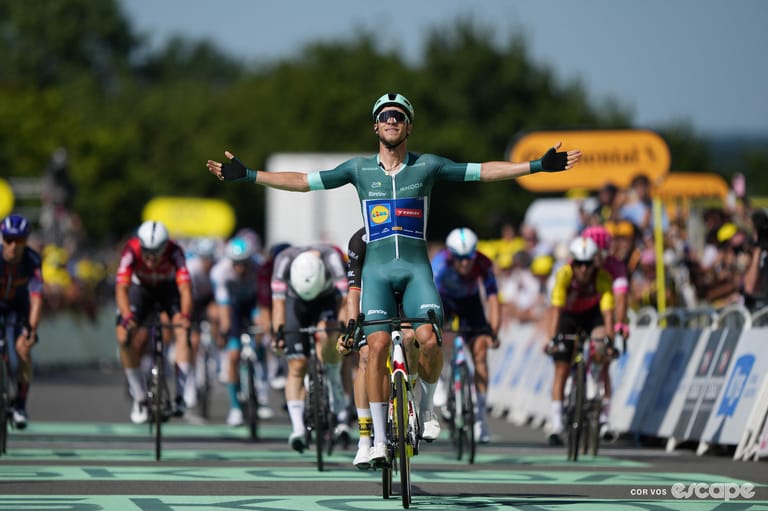 Milan finally gets his first Tour win on stage 8 as most GC teams take the day off