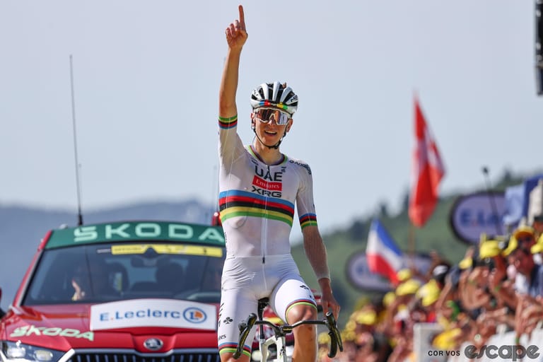 Pogačar storms into yellow on stage 12 of the Tour de France
