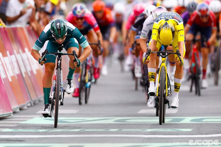 Can Wiebes hold off Vos in the battle for the green jersey?