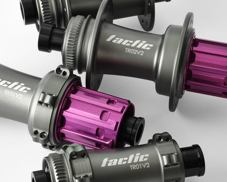 Tactic Racing updates TR01 and TR02 hubs with new helical ratchet and lighter construction
