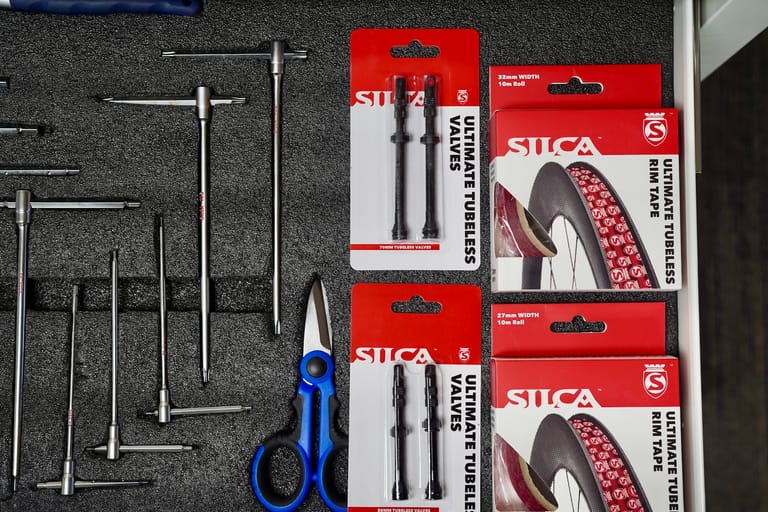 Silca's new tubeless valves and rim tape