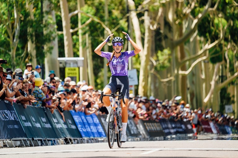 Aussie Road Nationals: Mackenzie Coupland wins women's road race in Liv AlUla Jayco 1-2