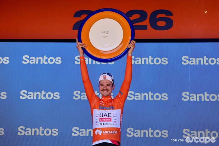 ‘He knocked the kangaroo into me’ – Jay Vine survives bizarre scare to win the TDU
