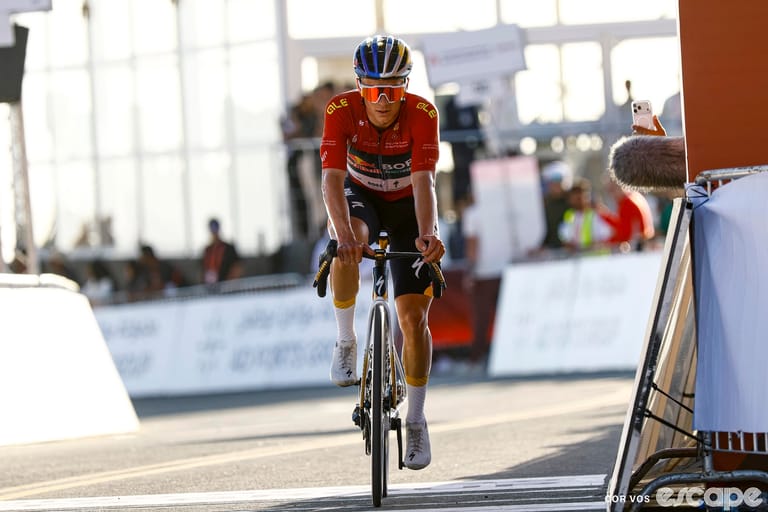 After a stellar start to the season, Evenepoel stumbles in the UAE