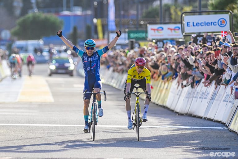 Lenny Martinez comes out to play on stage 8, but Vingegaard seals historic Paris-Nice title