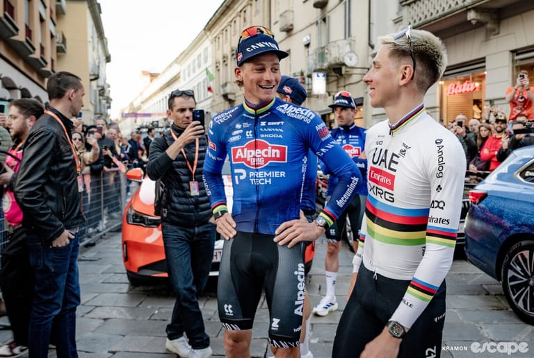 Is Van der Poel joining the rest of us as extras in Pogačar’s story?