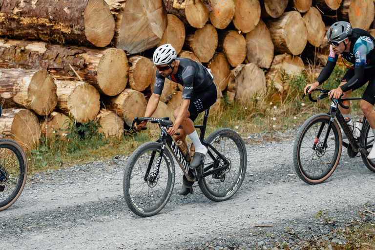 Canyon teases new aero-focused gravel bike under Freddy Ovett at the Gralloch