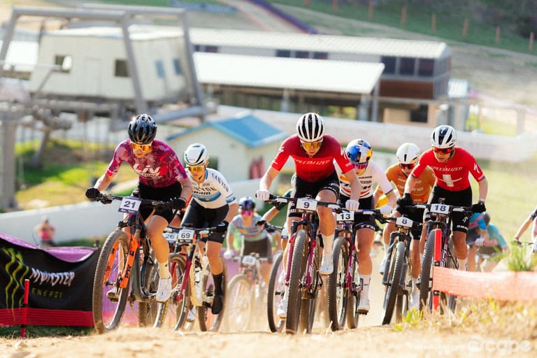 Updated – XCO World Series Gallery and Report: Frei and Lillo conquer chaos in South Korea World Cup opener