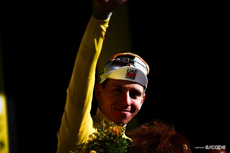 Pogačar plays politician as Evenepoel comes out swinging against nighttime doping knocks