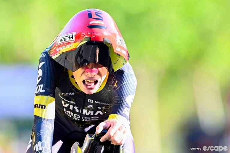Tour stage 1: Vingegaard draws first blood, taking yellow in Barcelona TTT thriller