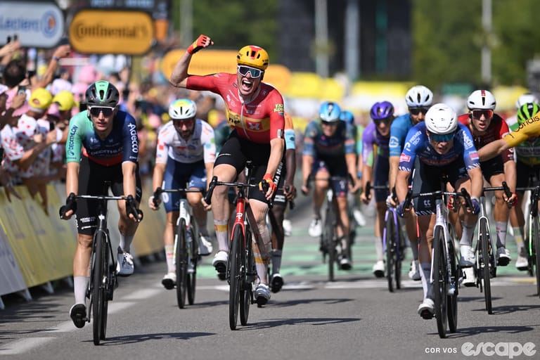 Wærenskjold storms to victory on stage 11 of the Tour de France