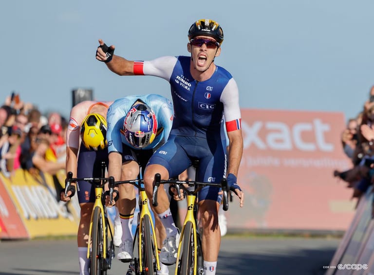 Christophe Laporte wins European title with Jumbo-Visma riders going 1-2-3