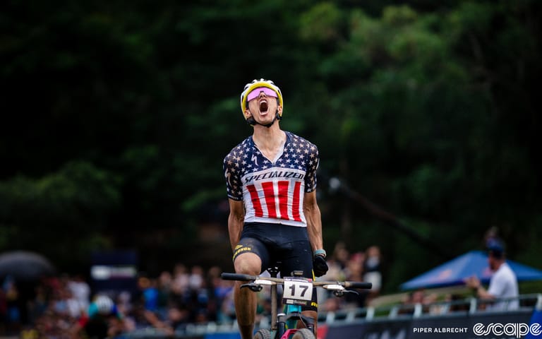 Blevins back on top of the world in Brazil